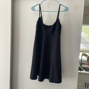 NWOT Dynamite Black Babydoll Mini Dress